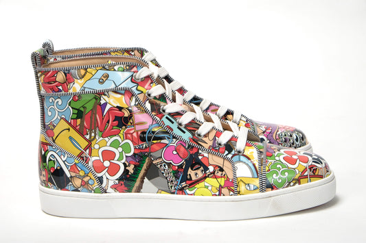 Multicolor Louis Orlato Flache Pat Super Schuhe