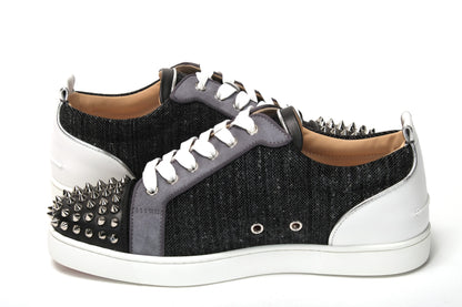 Schwarz/Silber Version Louis Junior Spikes Schuhe