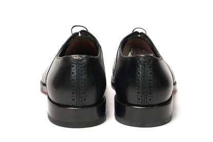 Schwarz A Mon Homme Flache Kalb Schuhe