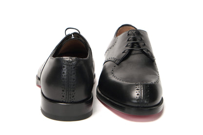 Schwarz A Mon Homme Flache Kalb Schuhe