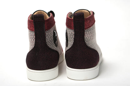 Smoky Version Louis P Strass Flache Schuhe