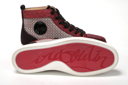 Smoky Version Louis P Strass Flache Schuhe