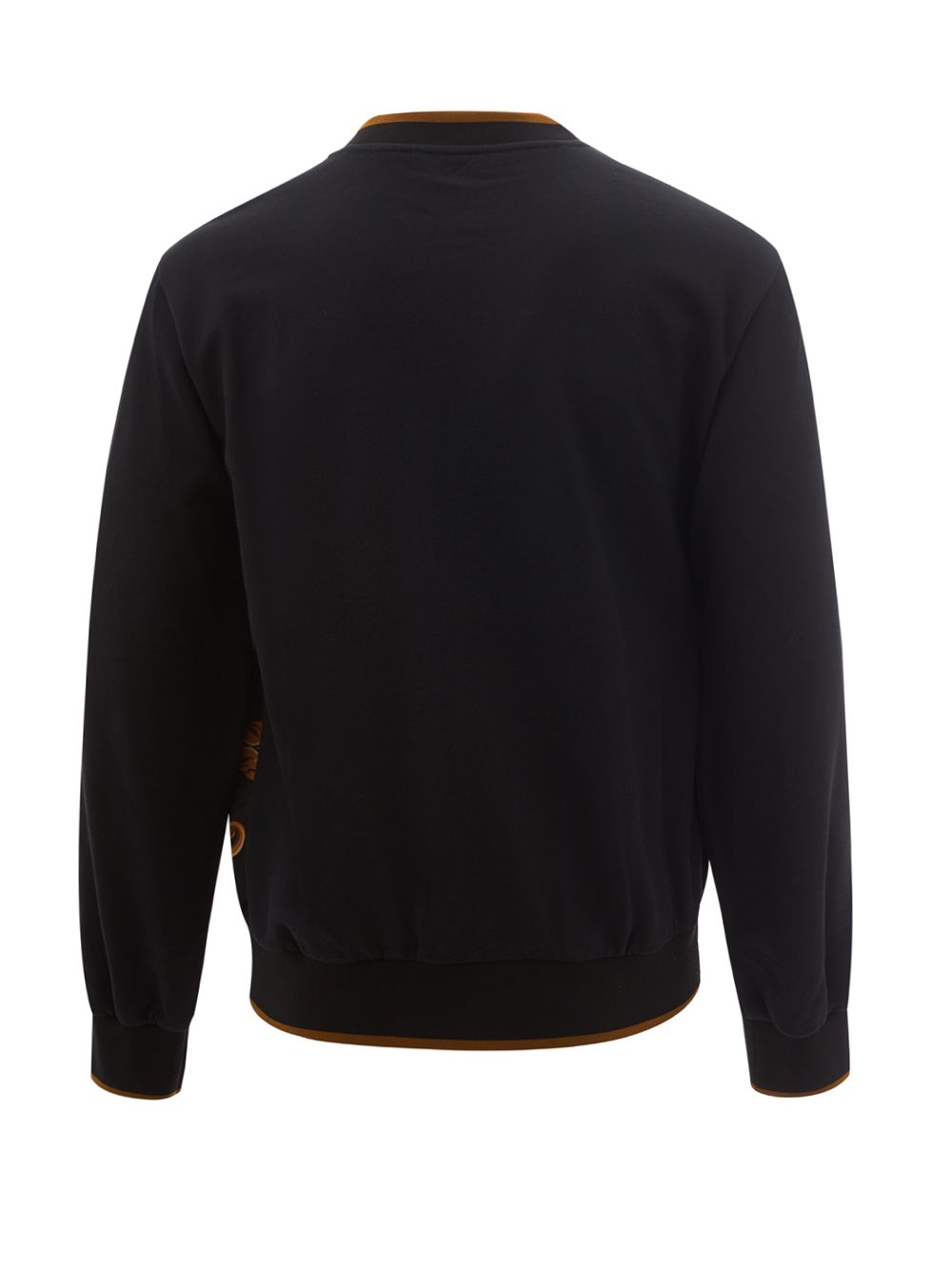 Sweatshirt aus Baumwolle mit bedruckter Frontplatte