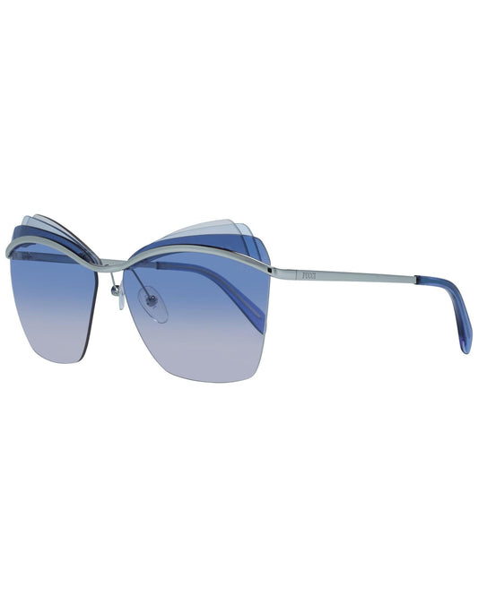 Silberne Sonnenbrille für Frauen