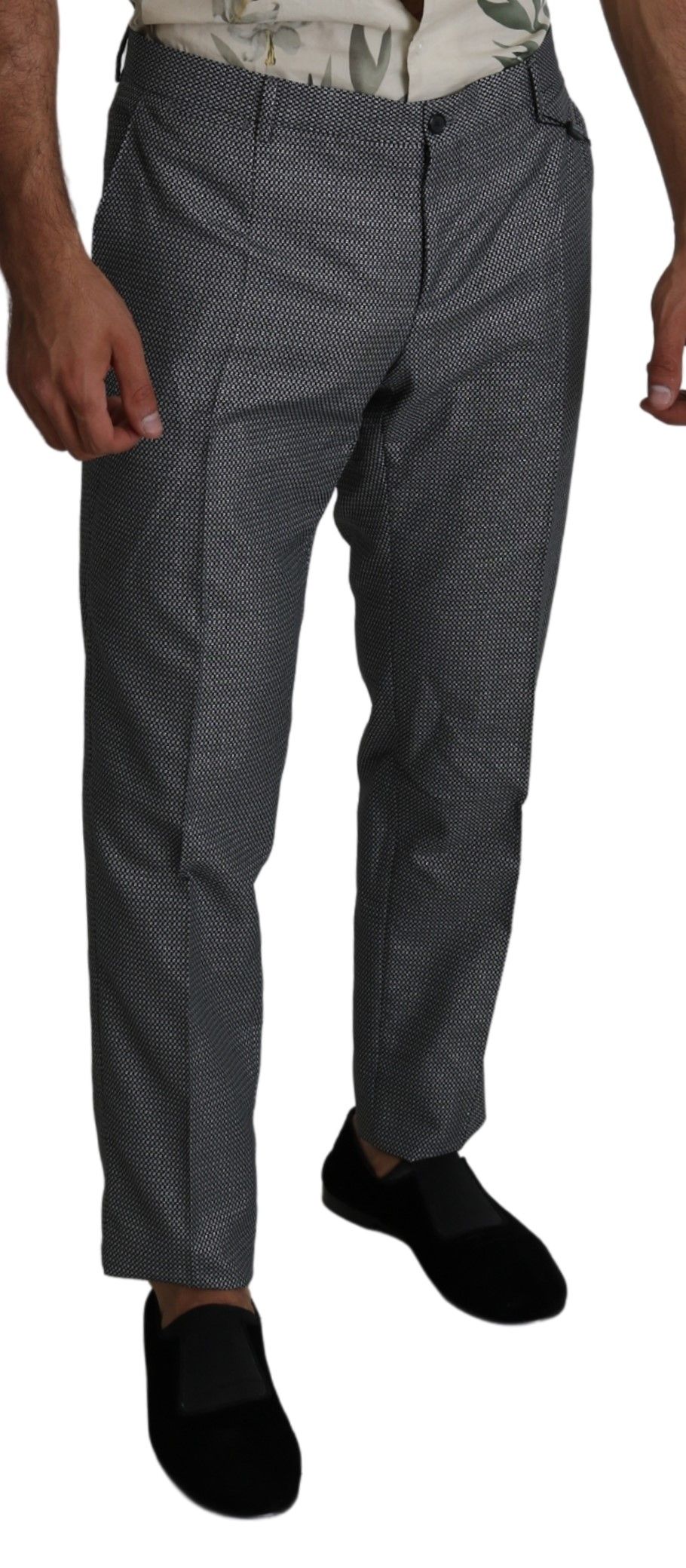 Graue formelle Anzugshose Slim Fit Hose