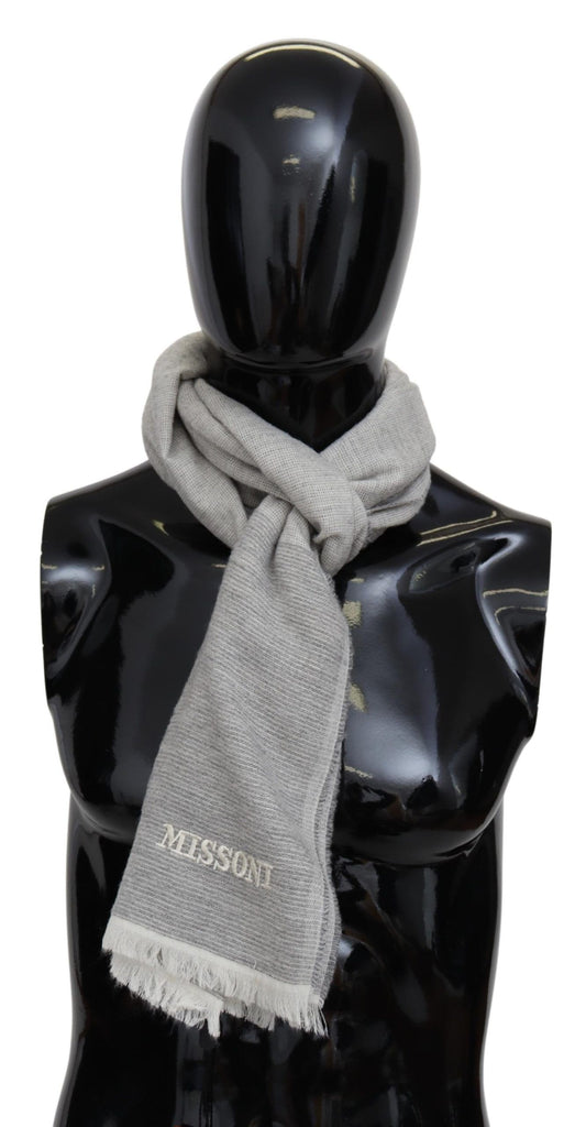 Beige 100% Wolle Unisex Halstuch