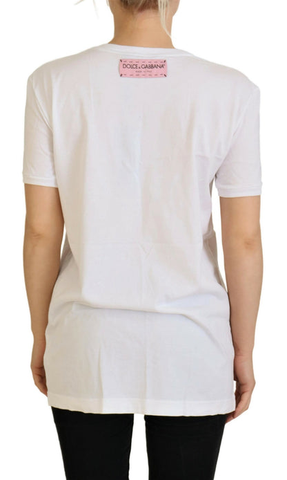 Weißes Baumwolltop Modeexplosion T-shirt