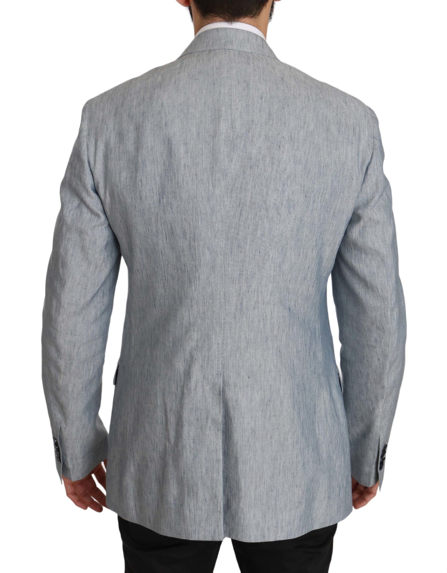 Blaue Flachsjacke NAPOLI Mantel Blazer