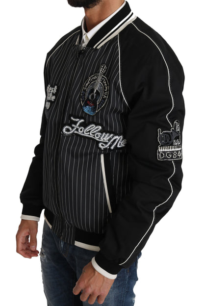 Schwarze DD58 SG62 Paillettenbesetzte Jacke