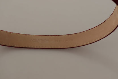 Red Velvet Silber Logo gravierte Metallschnalle Gürtel