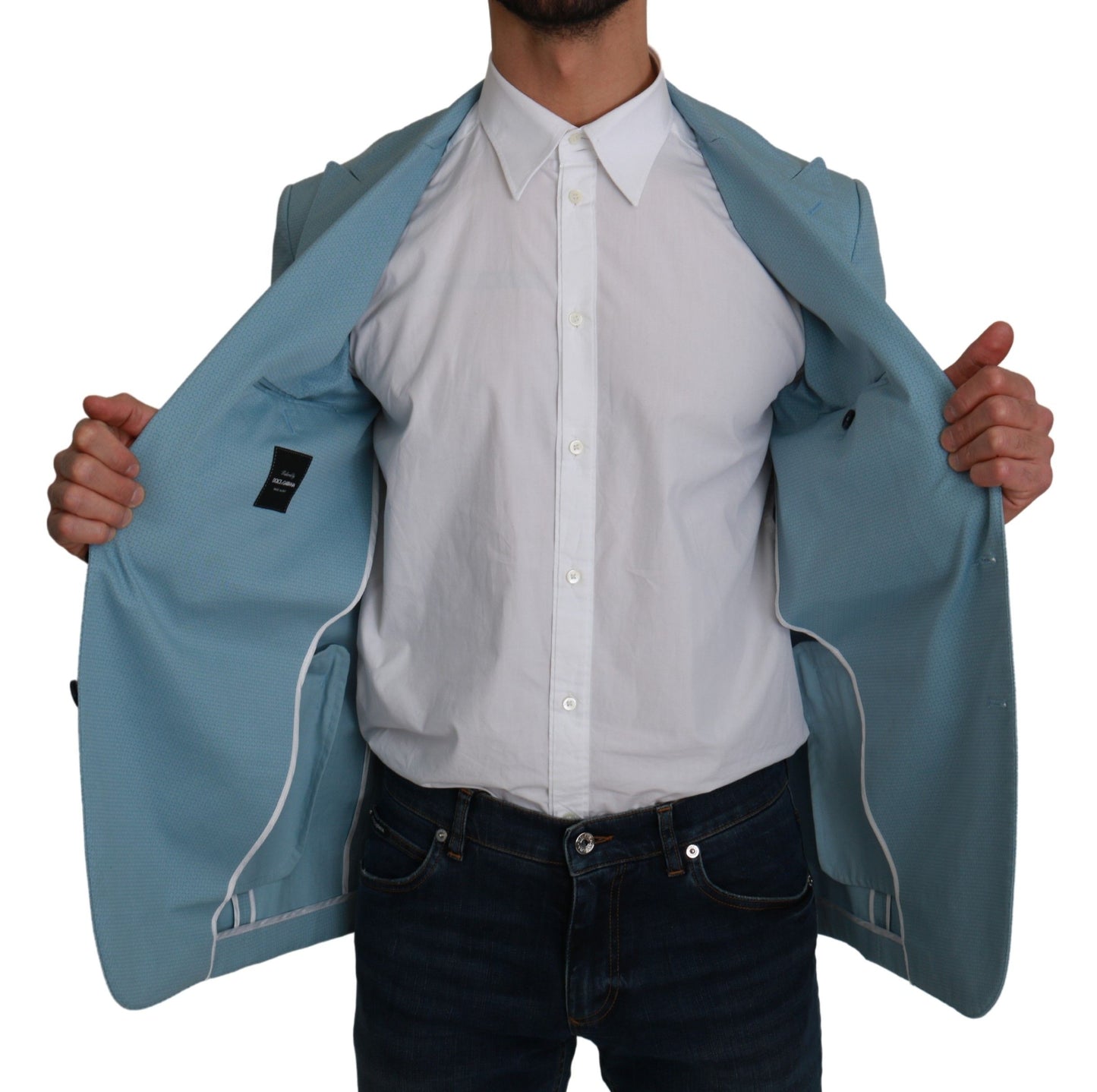Blauer Slim Fit Mantel Jacke MARTINI Blazer