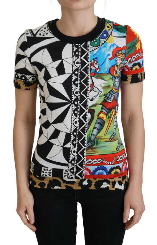 Mehrfarbig bedrucktes Frauen exklusives Shirt Top