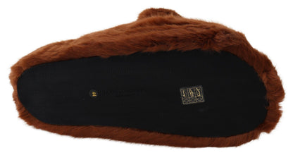 Brauner Teddybär Hausschuhe Sandalen Schuhe