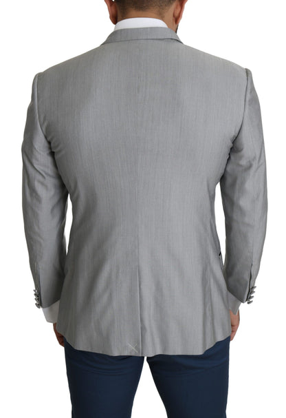 Hellgrauer einreihiger SARTORIA Blazer