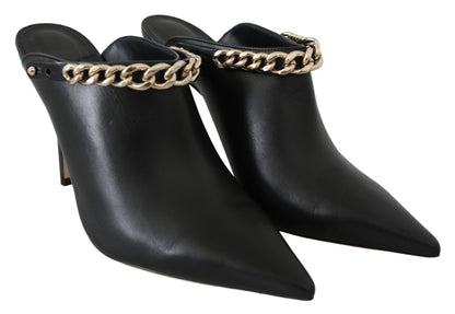 Schwarzes Kalbsleder Lexx Pumps Schuhe