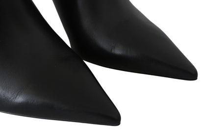 Schwarzes Kalbsleder Lexx Pumps Schuhe