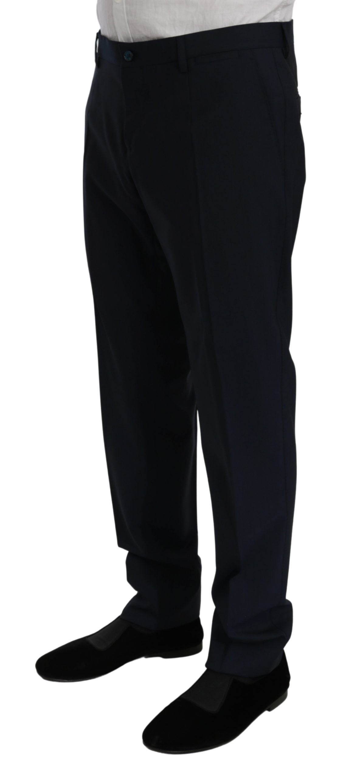 Blauer Slim Fit 3 Stück MARTINI Wollanzug