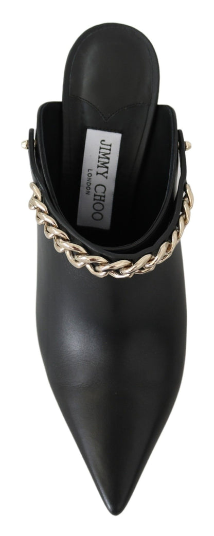 Schwarzes Kalbsleder Lexx Pumps Schuhe