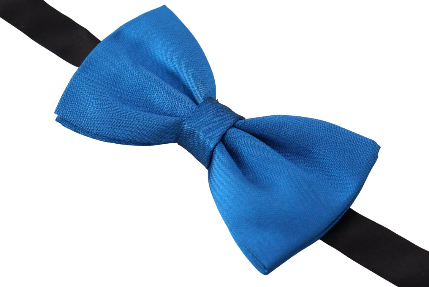 Blaue verstellbare Männer Hals Papillon Seidenfliege