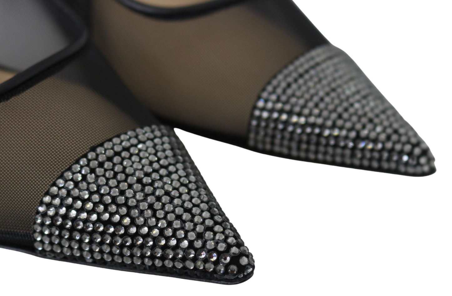 Schwarz Mesh Amika 85 Diamond Pumps Schuhe