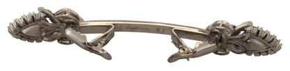 925 Sterling Silber Kristalle Pin Kragen Brosche