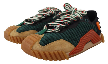 Multicolor Stoff Lace Up NS1 Turnschuhe
