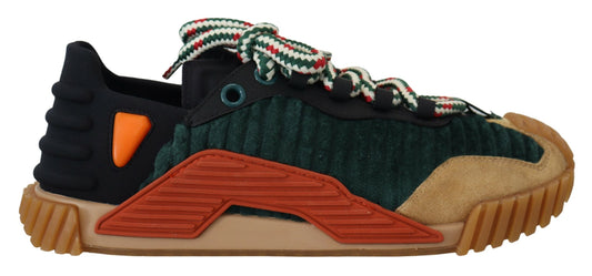 Multicolor Stoff Lace Up NS1 Turnschuhe