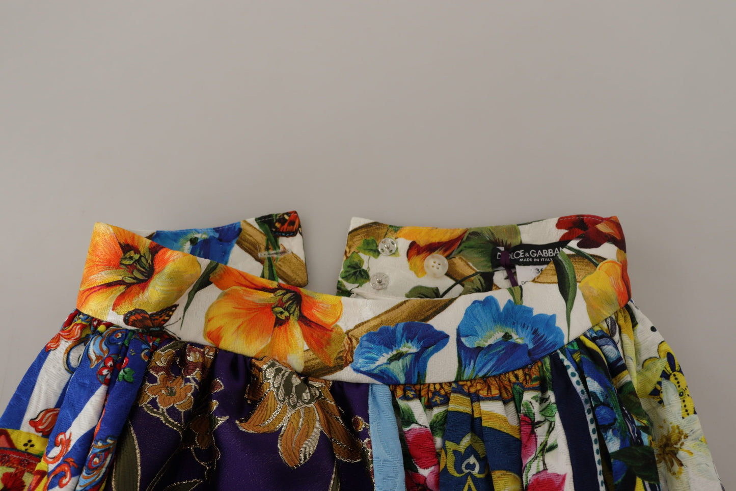 Multicolor Patchwork Sizilien Langer Maxirock