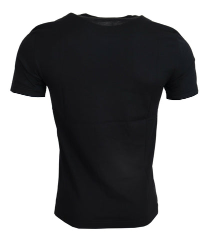 Blaues D&G KING OF LOVE Baumwoll-T-Shirt