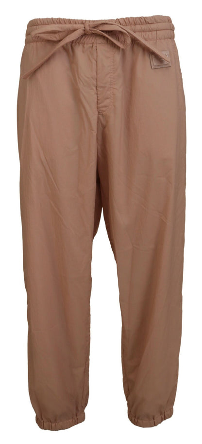 Pfirsich Solid Männer Sweatpants Hosen