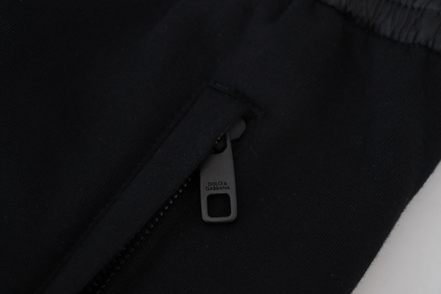 Schwarze Baumwoll-Jogger-Hose für Männer