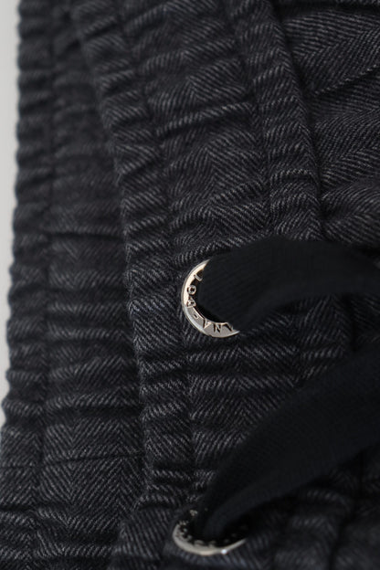 Graue Baumwoll-Jogger-Hose für Männer