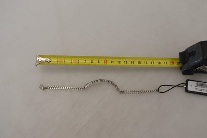 925 Sterling Silber Kette Logo Markenarmband