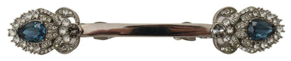 925 Sterling Silber Kristalle Pin Kragen Brosche