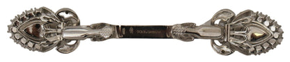 925 Sterling Silber Kristalle Pin Kragen Brosche