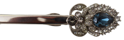 925 Sterling Silber Kristalle Pin Kragen Brosche