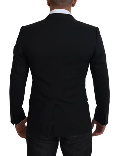Schwarze Jacke Weste 2 Stück MARTINI Blazer