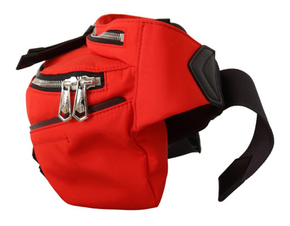 Rote Gürteltasche aus Polyamid Downtown Large Bum