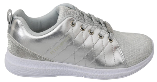 Gisella Silber Polyester Turnschuhe Schuhe
