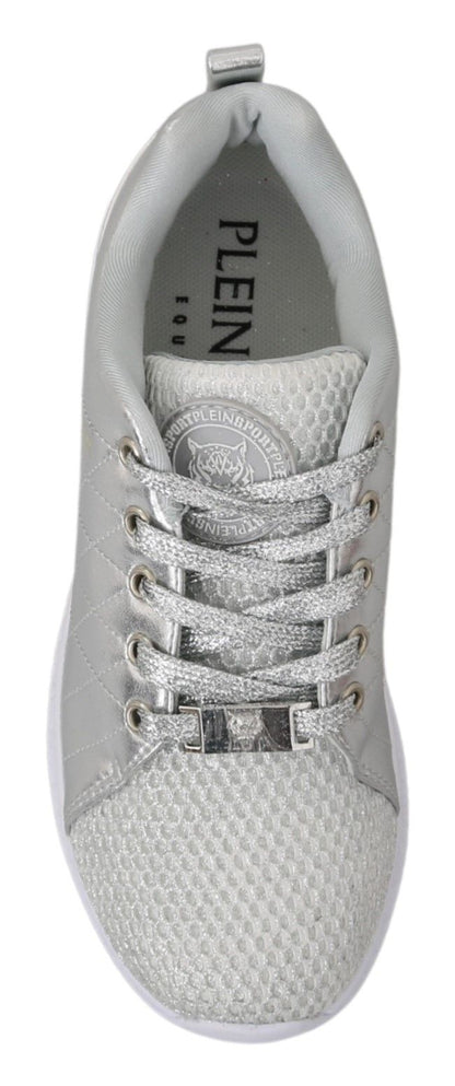 Gisella Silber Polyester Turnschuhe Schuhe