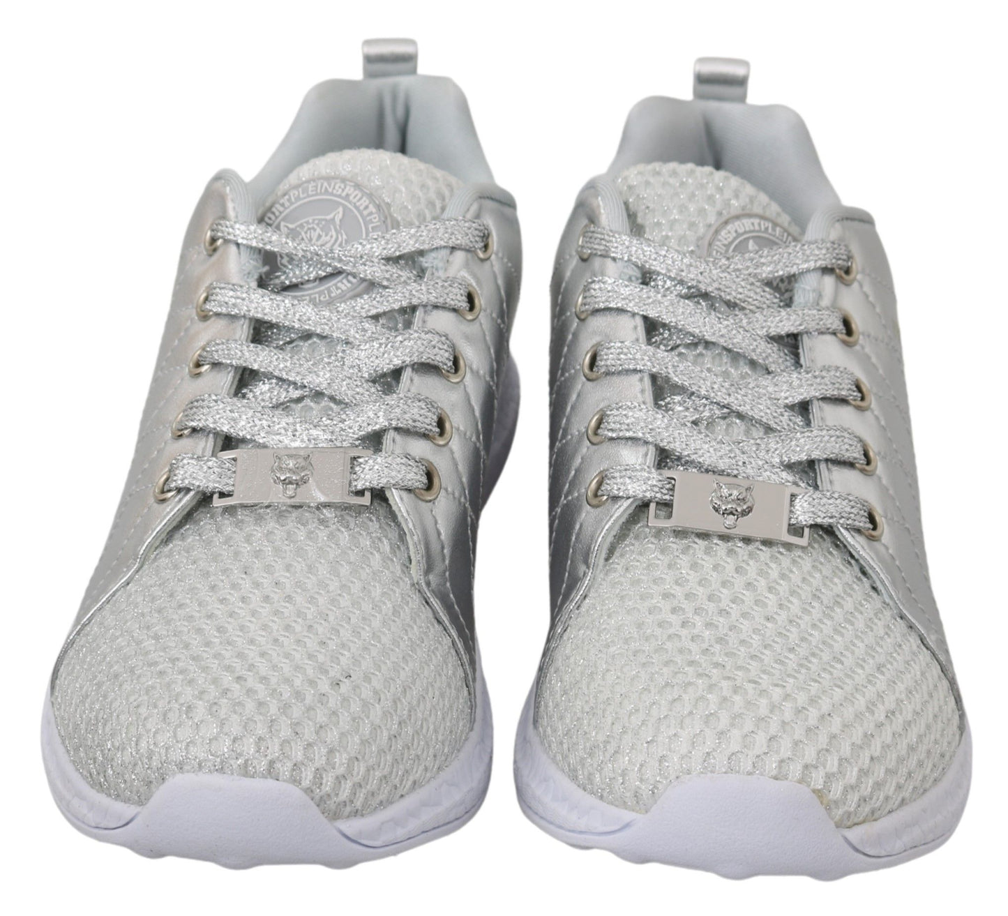 Gisella Silber Polyester Turnschuhe Schuhe