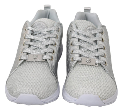 Gisella Silber Polyester Turnschuhe Schuhe