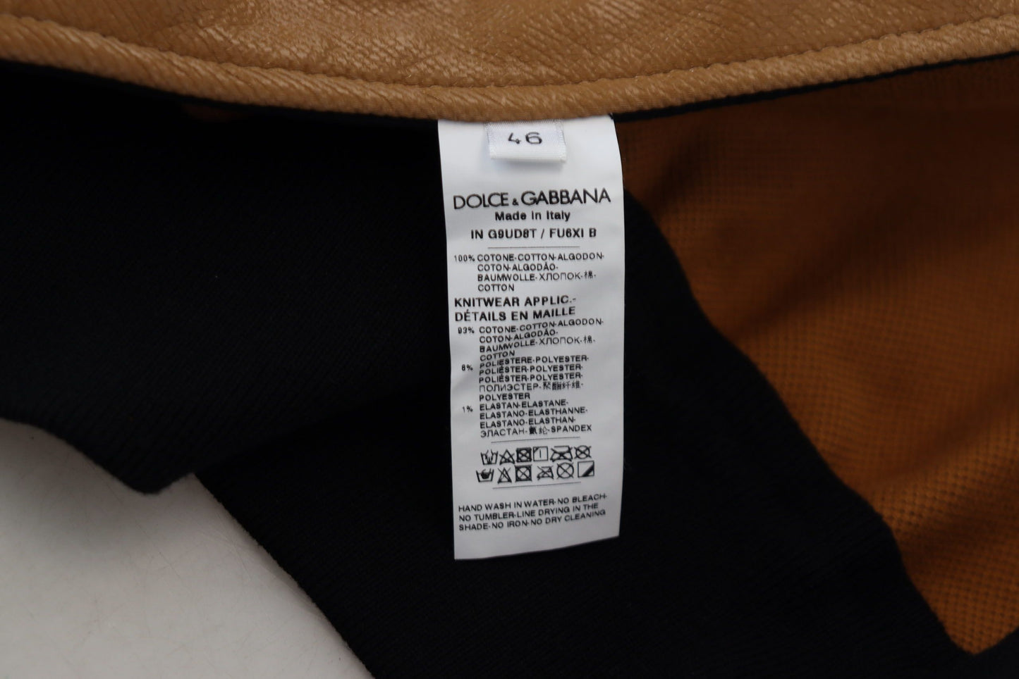 Baumwoll-Blousonjacke mit Reißverschluss in Dunkelkamel