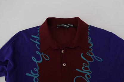 Multicolor Logo Pullover mit Kragen