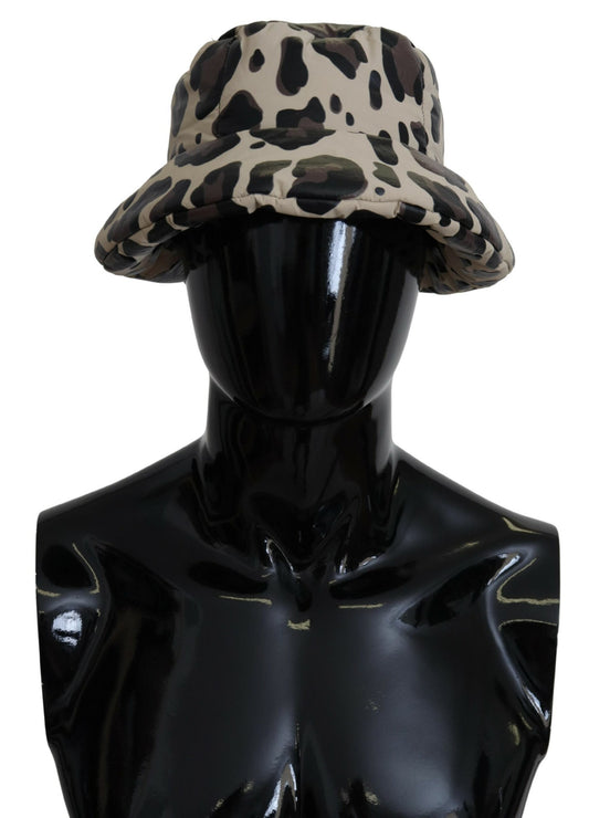 Multicolor Leopard Print Capello Männer Eimer Kappe Hut
