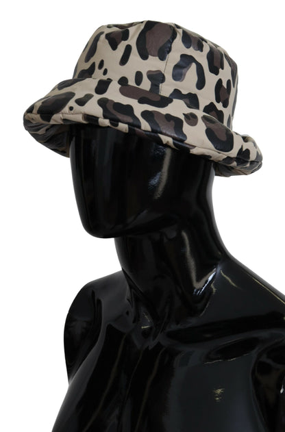 Multicolor Leopard Print Capello Männer Eimer Kappe Hut