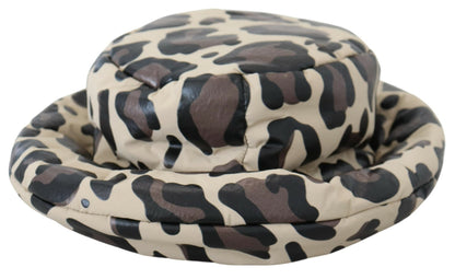 Multicolor Leopard Print Capello Männer Eimer Kappe Hut