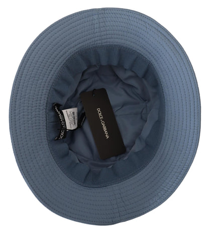 Mehrfarbiger Patchwork-Eimerhut aus Polyester