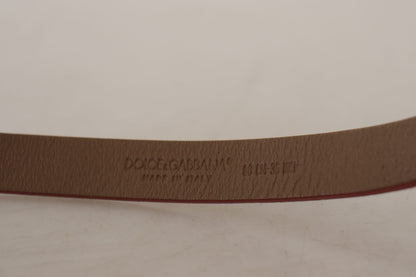 Brauner Logo gravierter Metall-Gürtel mit Gürtelschnalle