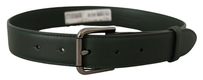 Army Green Leder Logo Metall Gürtelschnalle
